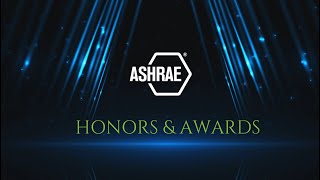 ASHRAE Honors amp Awards [upl. by Harrow]