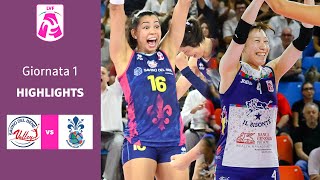 Scandicci  Firenze  Highlights  1 Giornata Campionato 2324  Lega Volley Femminile [upl. by Abbate767]