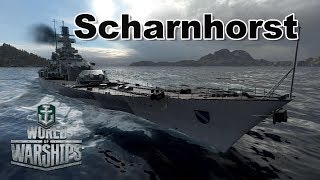 World of Warships Scharnhorst Aetam Goes Brawling [upl. by Jezreel]