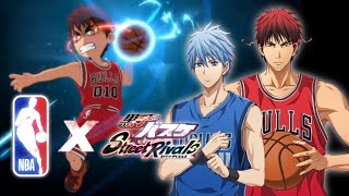 KUROKO NO BASKET STREET RIVALS × NBA 黑子的篮球SR × NBA [upl. by Nol]