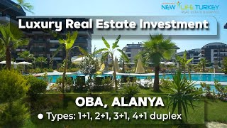 🏡 Luxury Real Estate Investment📍 Location Oba Alanya Türkiye🏠 Types 11 21 31 41 duplex [upl. by Steel296]