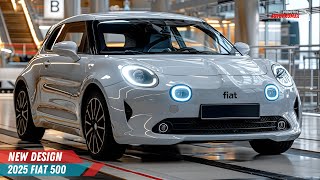 Unveiling the 2025 Fiat 500 A Stylish and Sustainable City Car Packed with Tech [upl. by Azirb]