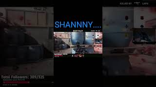 SHANNY SNAPS youtubeshorts cod callofduty twitchstreamer twitch fyp coldwar gaming rage [upl. by Nibroc]