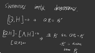 perturbation theorem 1 symmetry imply degenerate 2 symmetry simplify degenerate perturbation thm [upl. by Aihsel]