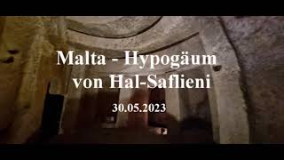 Hypogeum  Hypogäum von ĦalSaflieni  Malta  2023 [upl. by Xena812]