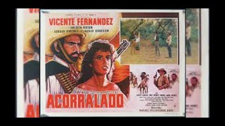 Acorralado 🎞  Vicente Fernandez  Pelicula Completa [upl. by Nohsid]