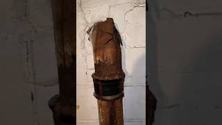 Plumbing stack replacement🛠️💦 viralvideo shorts plumbing [upl. by Sheley]