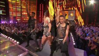 HD Lady GaGa  Love Game amp Poker Face Live  Much Music Awards 2009 720p [upl. by Akeenat742]