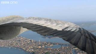 Common Cranes Fly Over Venice Narrated by David Tennant  Earthflight  BBC One [upl. by Buttaro472]