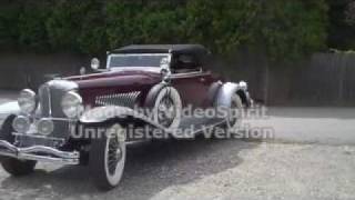 Duesenberg Model J Test Drive after restoration [upl. by Ecyt]