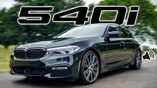 THE PERFECT B58 SOUND BMW G30 540i with Full Exhaust System [upl. by Harbert]