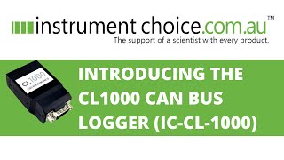 Introducing the CL1000 Can Bus Logger [upl. by Peace]