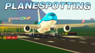 Roblox PTFS Plane Spotting ✈️  A330 B777 A380 B787 amp More [upl. by Aggappe]