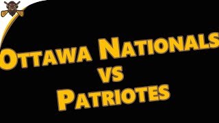 2018 Canadian Broomball National Championships  Ottawa Nationals VS Patriotes [upl. by Aniluap]