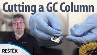 Cutting a GC Fused Silica Capillary Column [upl. by Elleinwad]