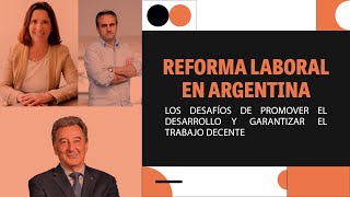 REFORMA LABORAL EN ARGENTINA [upl. by Adnylam]