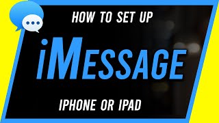 How to Set Up iMessage on iPhone or iPad [upl. by Pomeroy]