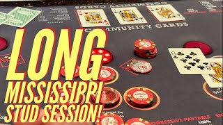 MISSISSIPPI STUD POKER IN VEGAS [upl. by Yeldud345]