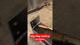 MigMag welding on tubes migstickwelder1992 welding shorts [upl. by Gniw851]