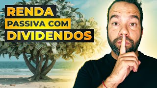 Cria Uma Renda Passiva com Dividendos  Exemplo Prático [upl. by Rhyner35]