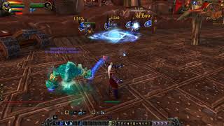 WOW Animations  Allied Races  Nightborne Frost Mage male [upl. by Ullund989]