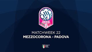 Serie A1 22  MEZZOCORONA  PADOVA [upl. by Haiacim]