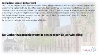 Livestream Basiliek Sint Jan  31 December 2023  Feest van de H Familie [upl. by Kenzie]