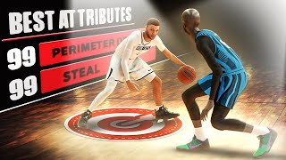 99 PERIMETER  99 STEAL LOCK vs 62 Point Guard in Competitive ProAm on NBA 2K24 [upl. by Smiley]