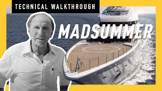 Lurssen MADSUMMER Technical Walkthrough [upl. by Raseda]