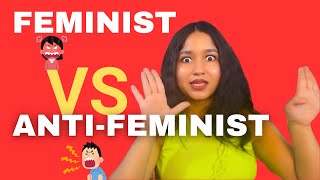 FEMINIST VS ANTIFEMINIST LIVE SELFDEBATE [upl. by Norty]