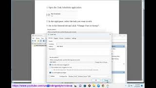 Run Scheduled Task as Administrator in Windows [upl. by Cahan]