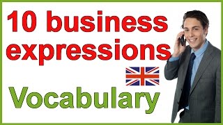 Business English expressions  Conversation [upl. by Edrei]