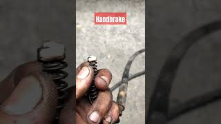 handbrake cable repair [upl. by Ardnoet]