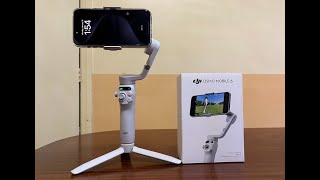 DJI OSMO Mobile 6  Unboxing et premiers tests [upl. by Orr736]