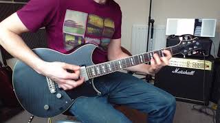 Ted Nugent  Snakeskin Cowboys  Guitar Cover  Derek St Holmes Rhythm part [upl. by Brantley]