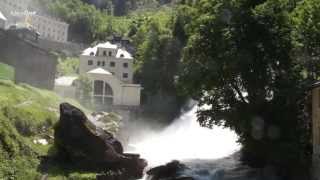 Gasteiner Wasserfall Bad Gastein Austria Gastein waterfall [upl. by Hwu]