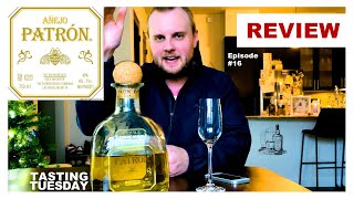 Episode 016  PATRON ANEJO REVIEW  TastingTuesday [upl. by Eenyaj251]