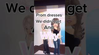 Prom Dresses We Didn’t Get And Why dti fyp [upl. by Olive]