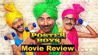 Movie Review Poster Boys  Shreyas Talpade  Sunny Deol  Bobby Deol [upl. by Salvadore]