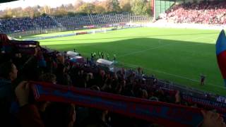 KFC UERDINGEN vs RWE  KFC HYMNE BLAU UND ROT [upl. by Holcomb817]