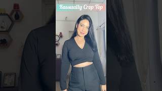 Myntra Ful Sleeve Crop Top Under ₹350 Only🤩🫶croptop myntra top theritulifestyle [upl. by Funk]