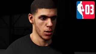 Chillin with Lonzo Ball  NBA 2K20 My Player Career Part 3 [upl. by Ycnahc222]