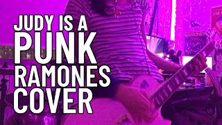 ★ RAMONES  Judy Is A Punk GUITAR COVER ★ [upl. by Enitsuj]