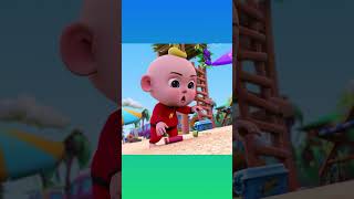 Swimming Song  3D Animation Rhymes amp Songs For Children shorts 3d song kids [upl. by Ellecrag288]