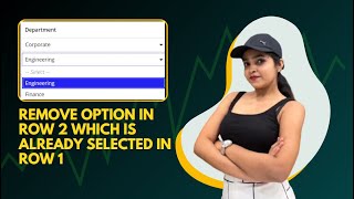 Remove Values already Selected in Previous Rows in Appian  Hide options from dropdown values [upl. by Jandel347]