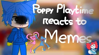 Poppy playtime reacts to  My Au  Gacha Club [upl. by Nnylasor]