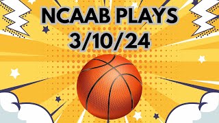 College Basketball Picks amp Predictions Today 31024 [upl. by Almund268]