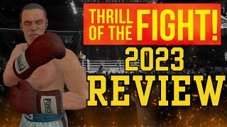 Thrill of the Fight Is it the BEST VR boxing Game in 2023 [upl. by Liuqa713]