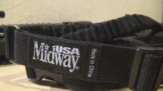 MidwayUSA Tactical Single Point Sling Review [upl. by Arleen]