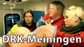 Rettungsassistenten im Einsatz  Unterwegs mit dem DRK Meiningen [upl. by Esserac681]